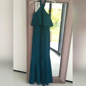 Aqua Gown Dress